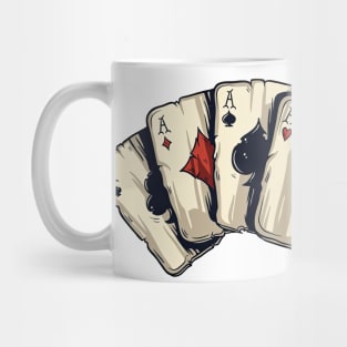 Playing Cards Poker Design Mug